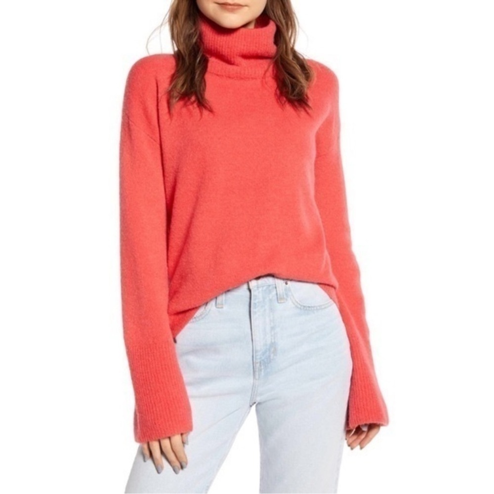 Something Navy Sweater- Size Medium - image 1